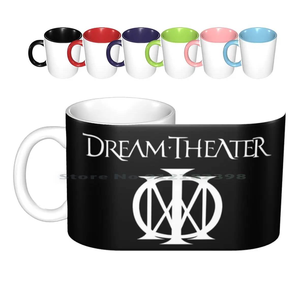 Dream Metropolis Ceramic Mugs Coffee Cups Milk Tea Mug Metal Heavy Theater Music Black Metal Progressive Metal Core Nu Metal