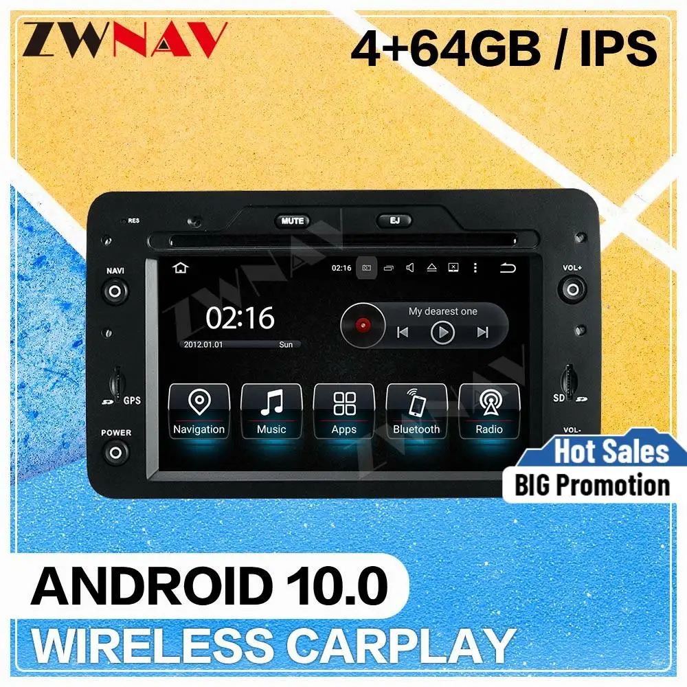 Android 10 Car DVD PLAYER For Alfa Romeo Spider Alfa Romeo 159 Brera 159 Sportwagon GPS navigation multimedia radio auto stereo