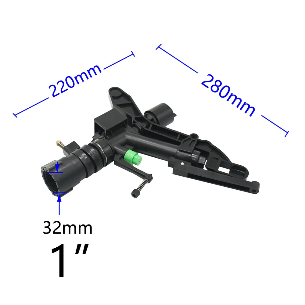 1-calowy żeński zraszacz do nawadniania rolniczego Duży zakres pokrycia Zraszacze do trawnika Podlewanie ogrodu 1 szt.