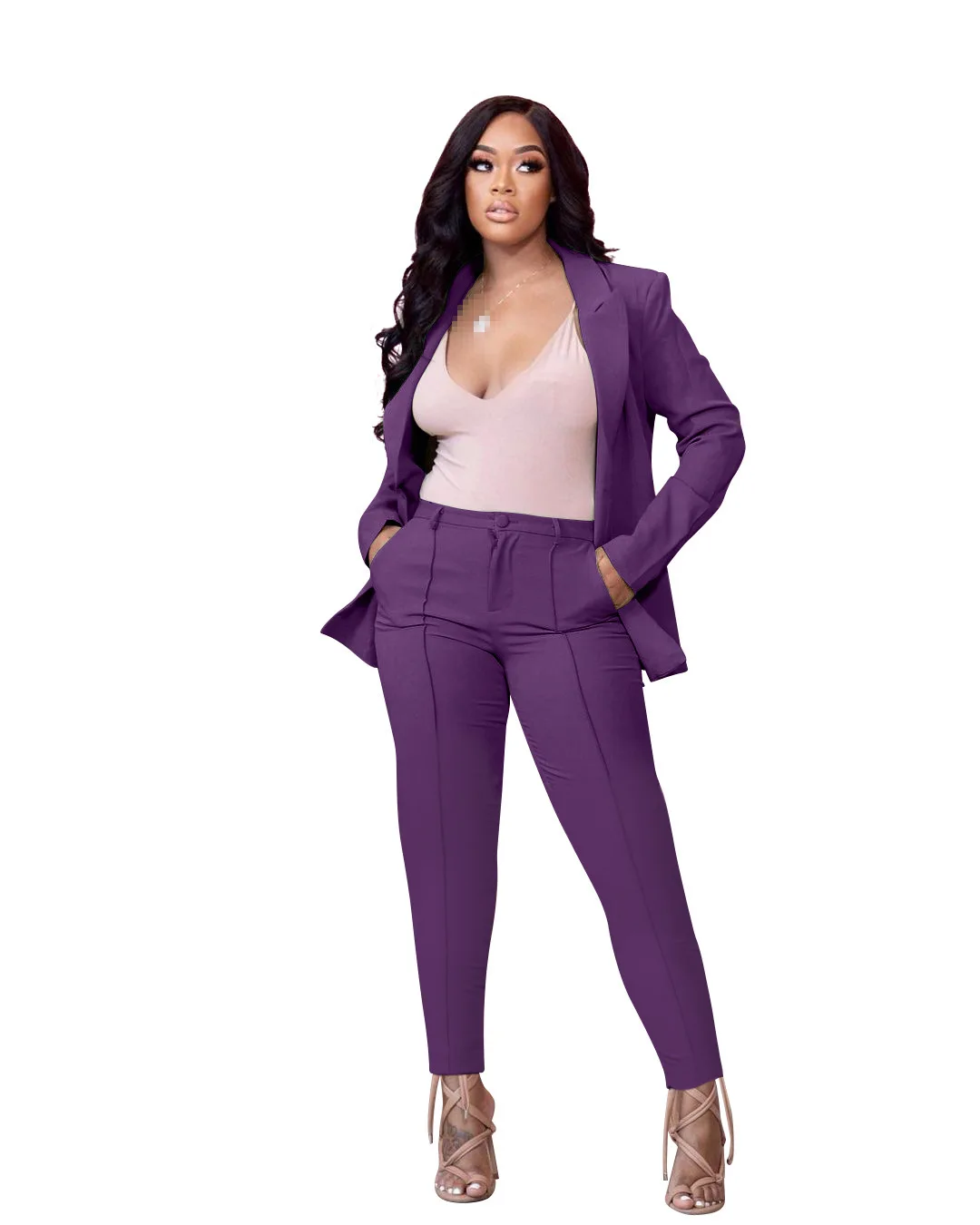 

Pants Sets Suit Women 2 Piece Set Women Outfits Fall Clothes Nice Two Piece Set Female Offlice Pant Suits Wholesale Items