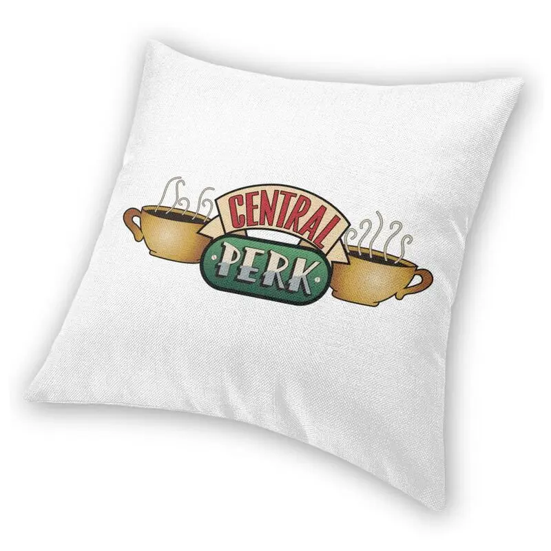 Central Perk Friends Cushion Cover 45x45cm Home Decor 3D Print TV Show Throw Pillow for Living Room Two Side Short Plush