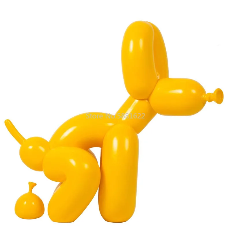 

New American Art Products, Shiny Dog Balloons, Resin Sculptures, Balloons, Dog Statues, Valentine's Day Gift