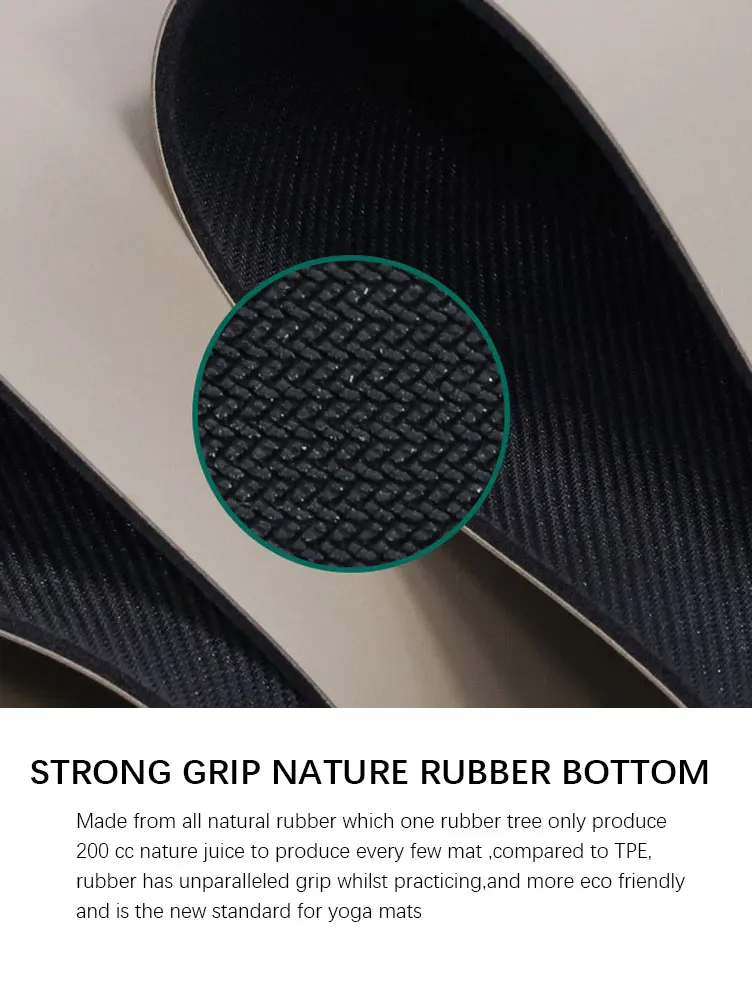 Lezyan Namaste نسخة 5mmPU الطبيعية سجادة يوغا مطاطية موقف خط امتصاص العرق المضادة للانزلاق اللياقة البدنية Спортивный имнастиский