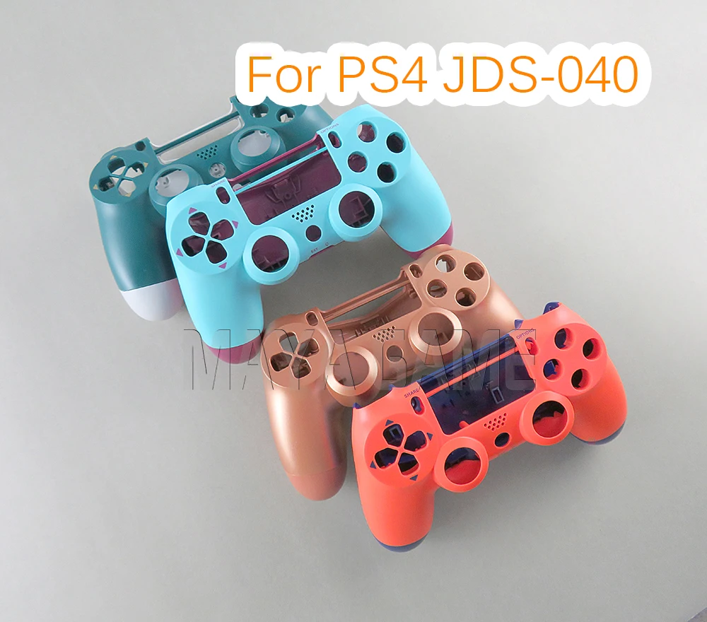 6pcs FOR PS4 PRO 4.0 JDM 040 JDS040 Controller Full Set Housing Case Shell Cover Replacement Skin for Sony PlayStation 4 Pro 4.0