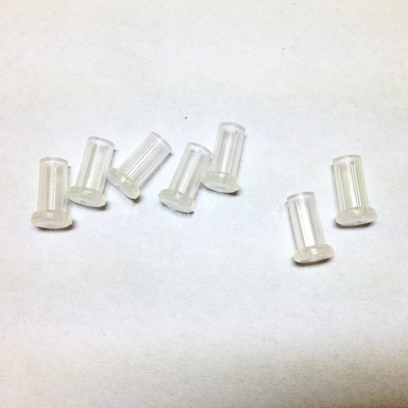1000pcs LC Fiber Optic Jumper Ceramic Insert Dust Cap 1.25mm LC Connector Dust Caps Fiber Patch Cable Dust Caps Connector