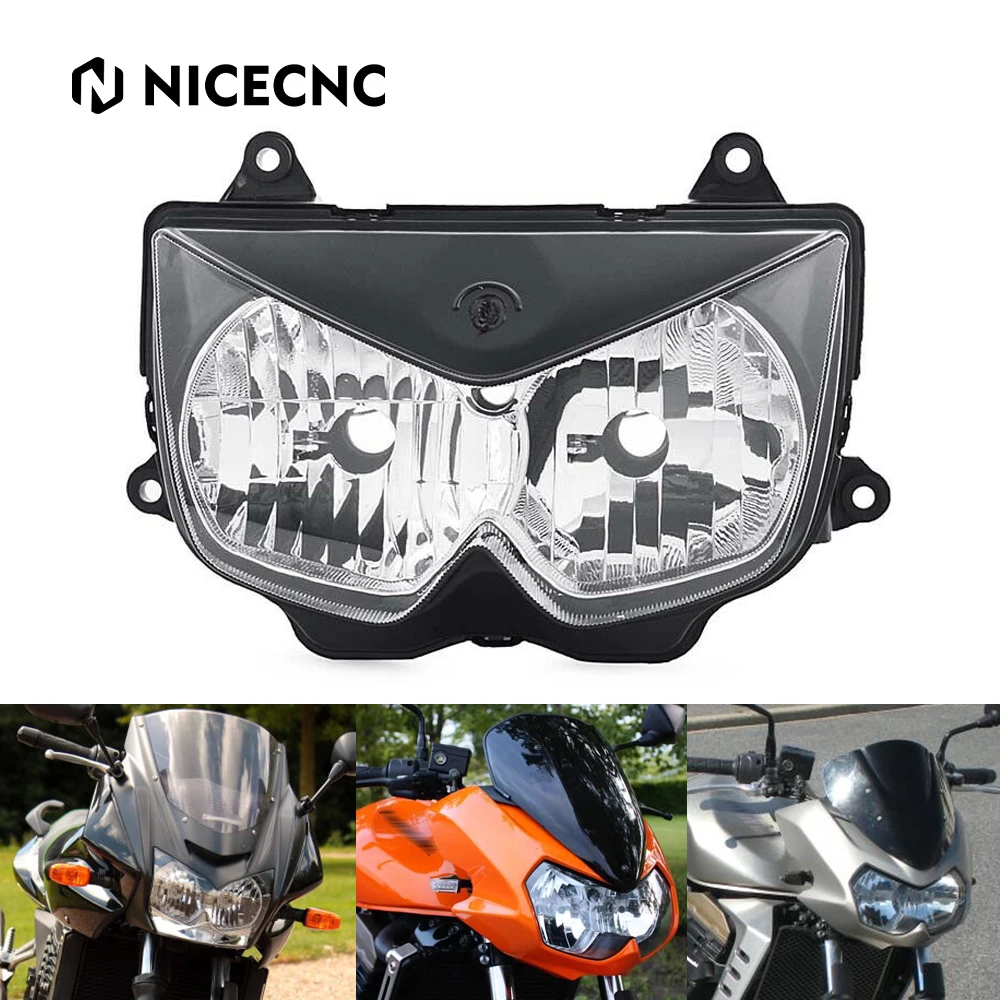 

For Kawasaki Z750 2004-2006 Headlight Headlamp Plastic Assembly For Kawasaki Z1000 KLE500 Ninja 250R 650R EX250 EX650 ER-6F