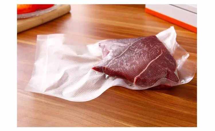 1PC Household Food Vacuum Sealer Machine Vacuum Packing Machine 220V Film Container Food Sealer Saver Include 15Pcs Bags Free