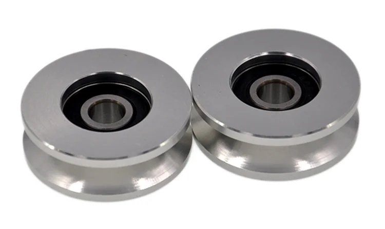 VMRA40 guide roller V-type aluminum wheel series bearing sheave outer diameter 40 groove sheave LLV62840-14