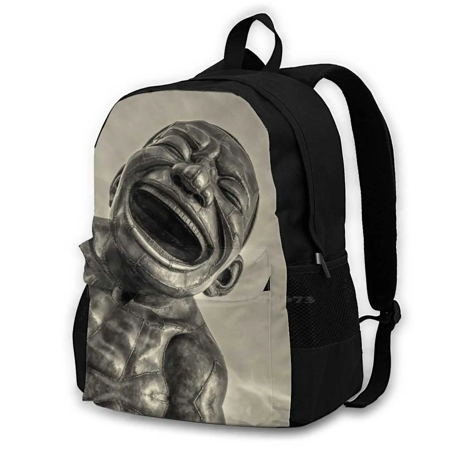 A-Maze-Ing Laughter 2-Black And White New Arrivals Unisex Bags Casual Bag Backpack Https Www Etsy Com Shop Mspixvancouver Https