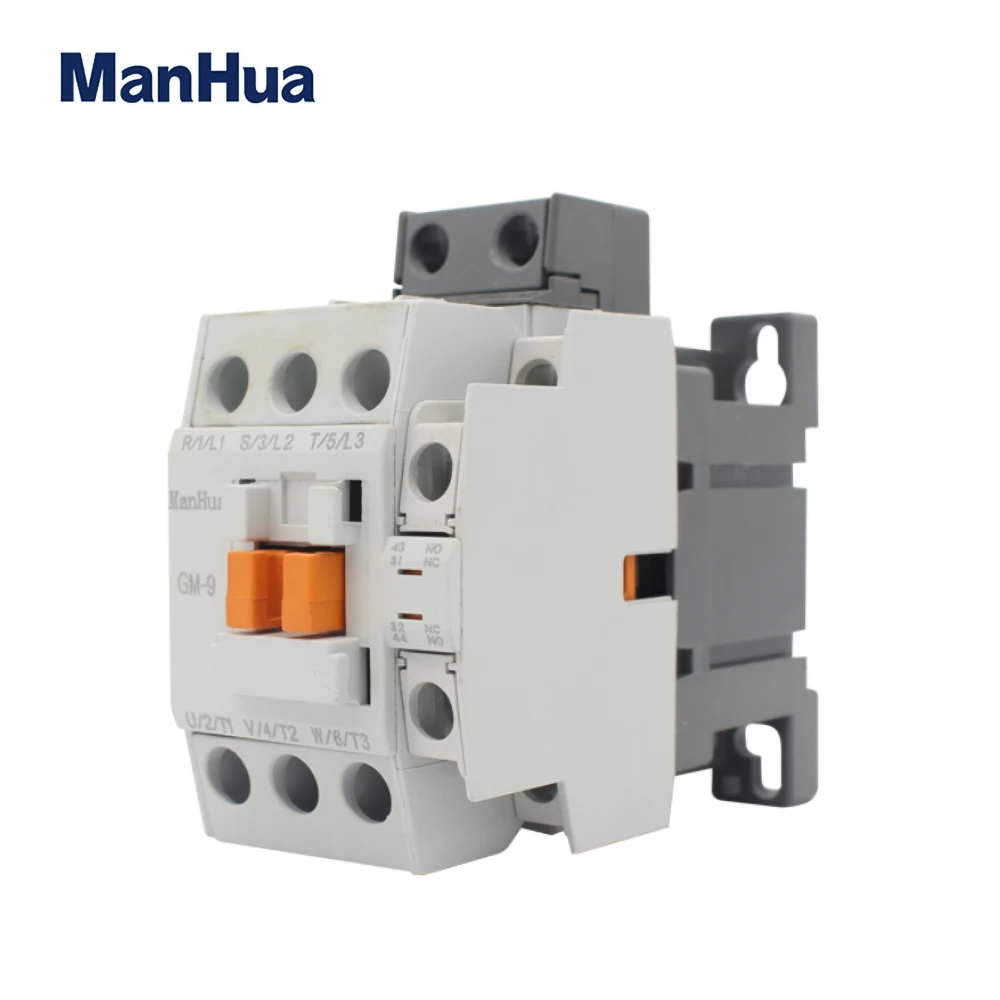 ManHua Three Phase GMC-9 220VAC Electrical Motor Protective Elevator Magnetic Contactor