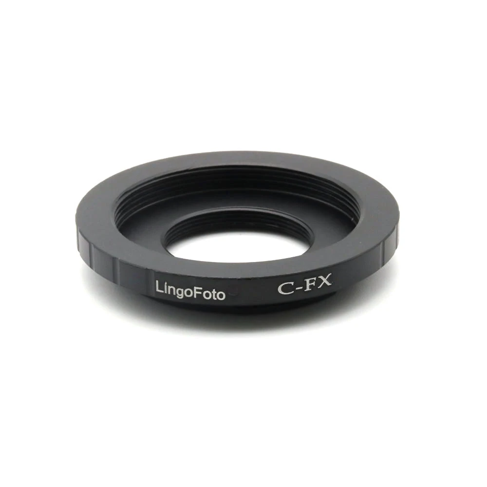 Für CCTV Cine C-mount Objektiv zu Fujifilm X-mount kamera, lingoFoto C-FX Metall Mount Adapter Ring für XE4,XT4,XS10 etc.