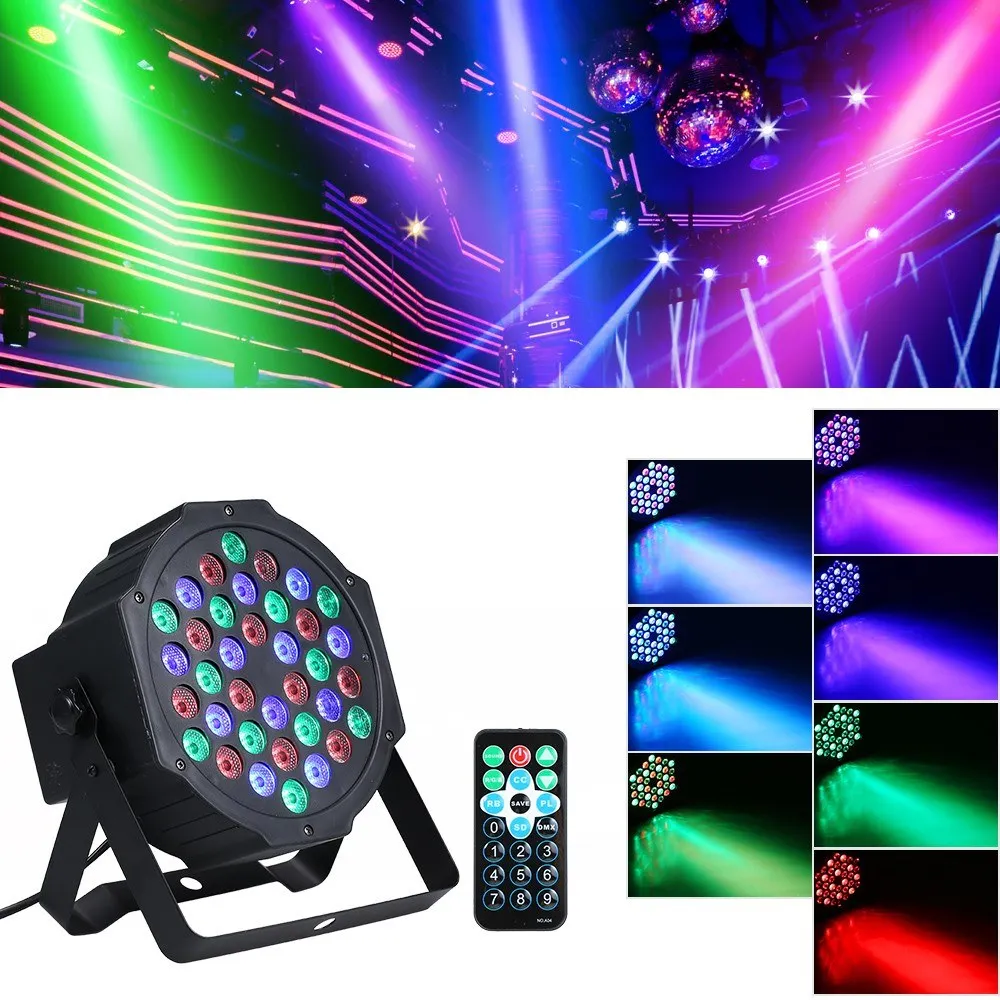 

AC90-240V 24W 36 LEDs RGB Mini Stage Par Light Brand New and Good in Quality Drop Shipping