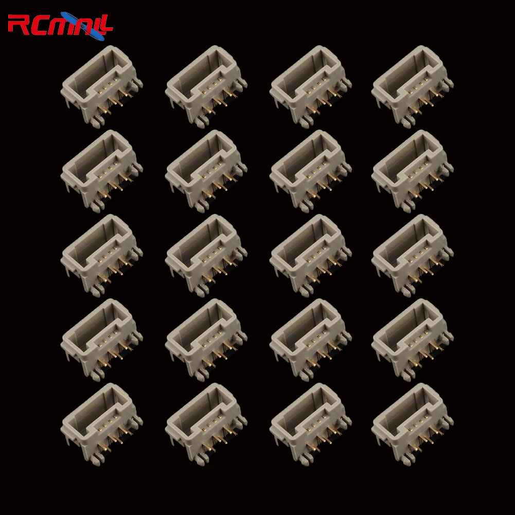 RCmall 20Pcs Für Wedo 2,0 Kristall Kopf/Metall Chip Sockel Block Ziegel Reparatur Teile Kompatibel mit Legoeds