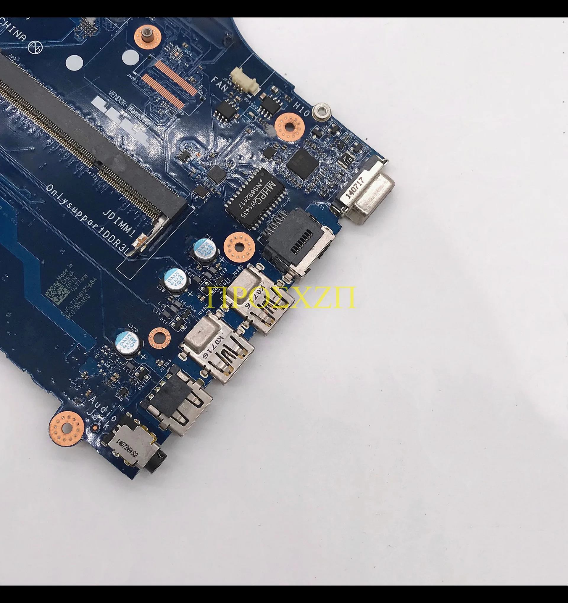 CN-0JTTMW 0JTTMW JTTMW High Quality Mainboard For DELL 3540 Laptop Motherboard LA-A491P With SR1EF I5-4210U CPU 100%Working Well