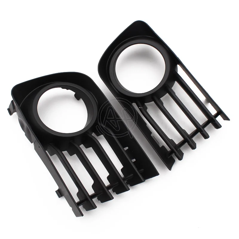 Black Car Side Fog Light Lamp Plastic Cover Grille for Toyota Prius (NHW20) 2004/2005/2006/2007/2008/2009 Auto Lamp Protect Part