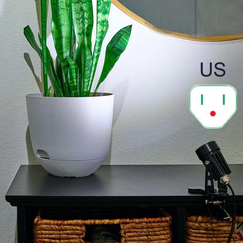 屋内植物栽培用の植物ランプ,庭の植物用のフルスペクトル植物ランプ,110V,220V,英国用のプラグ付き