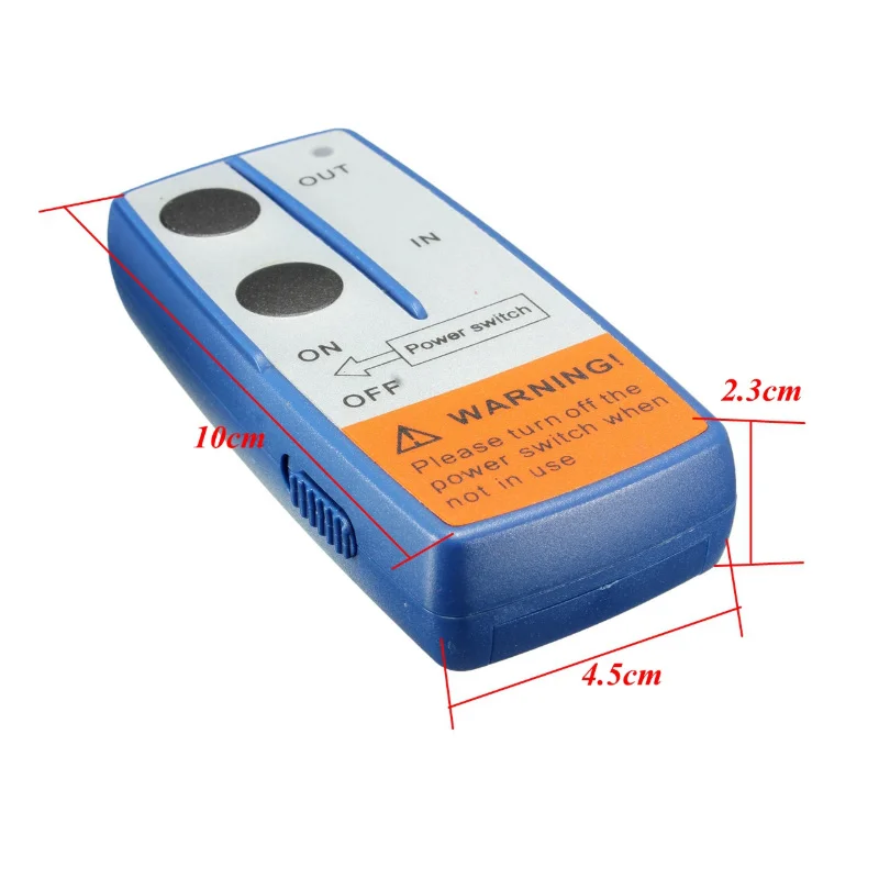 Telecomando elettrico per verricello wireless per auto 12V con trasmettitore manuale Set Kit rimorchio per camion ATV SUV