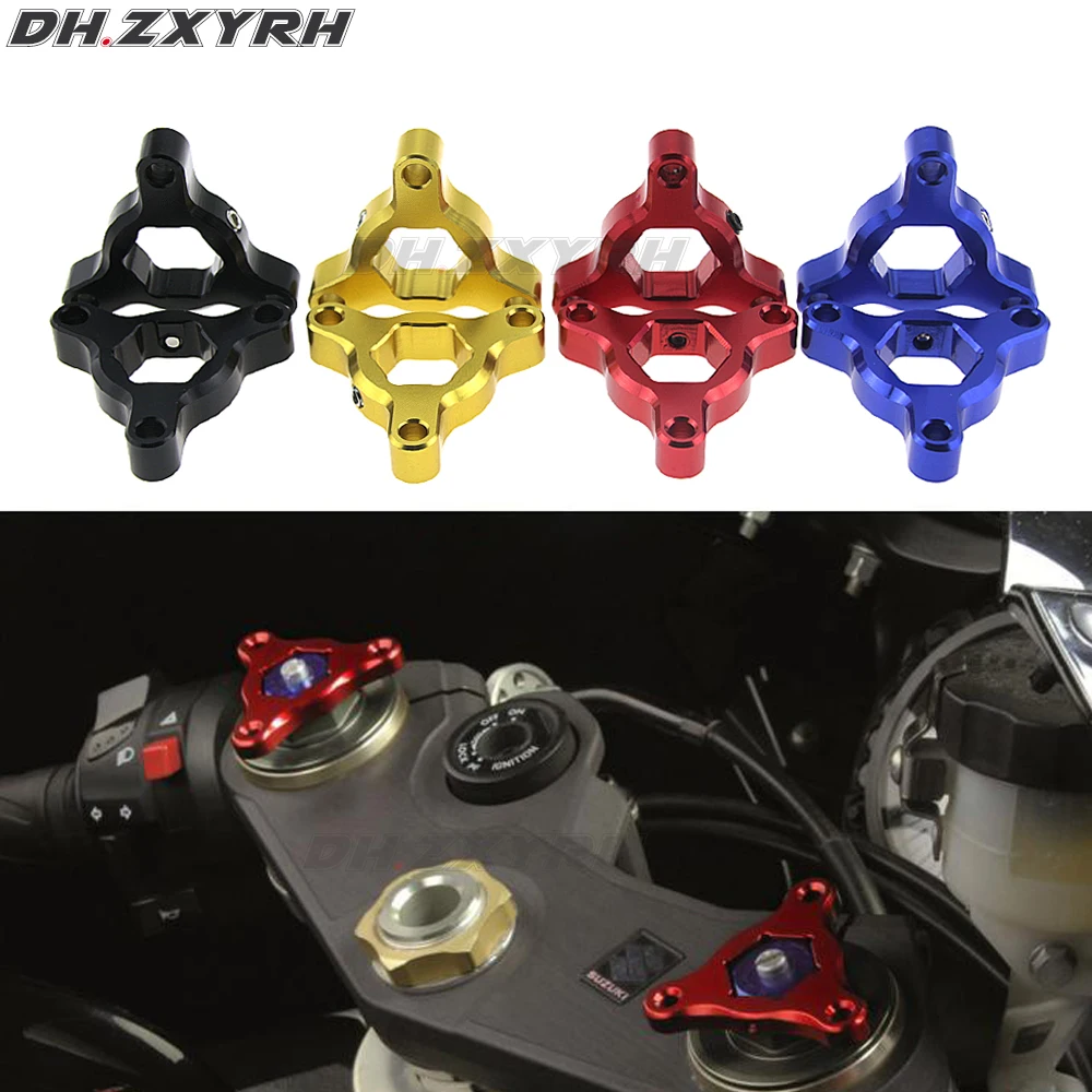 For YAMAHA FZ1 YZFR6 YZFR1 YZF-R1 YZF R1 R6 Motorcycle Accessories 14mm CNC Suspension Fork Preload Adjusters Four colors