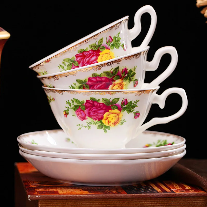 Tangshan bone china bone china coffee set