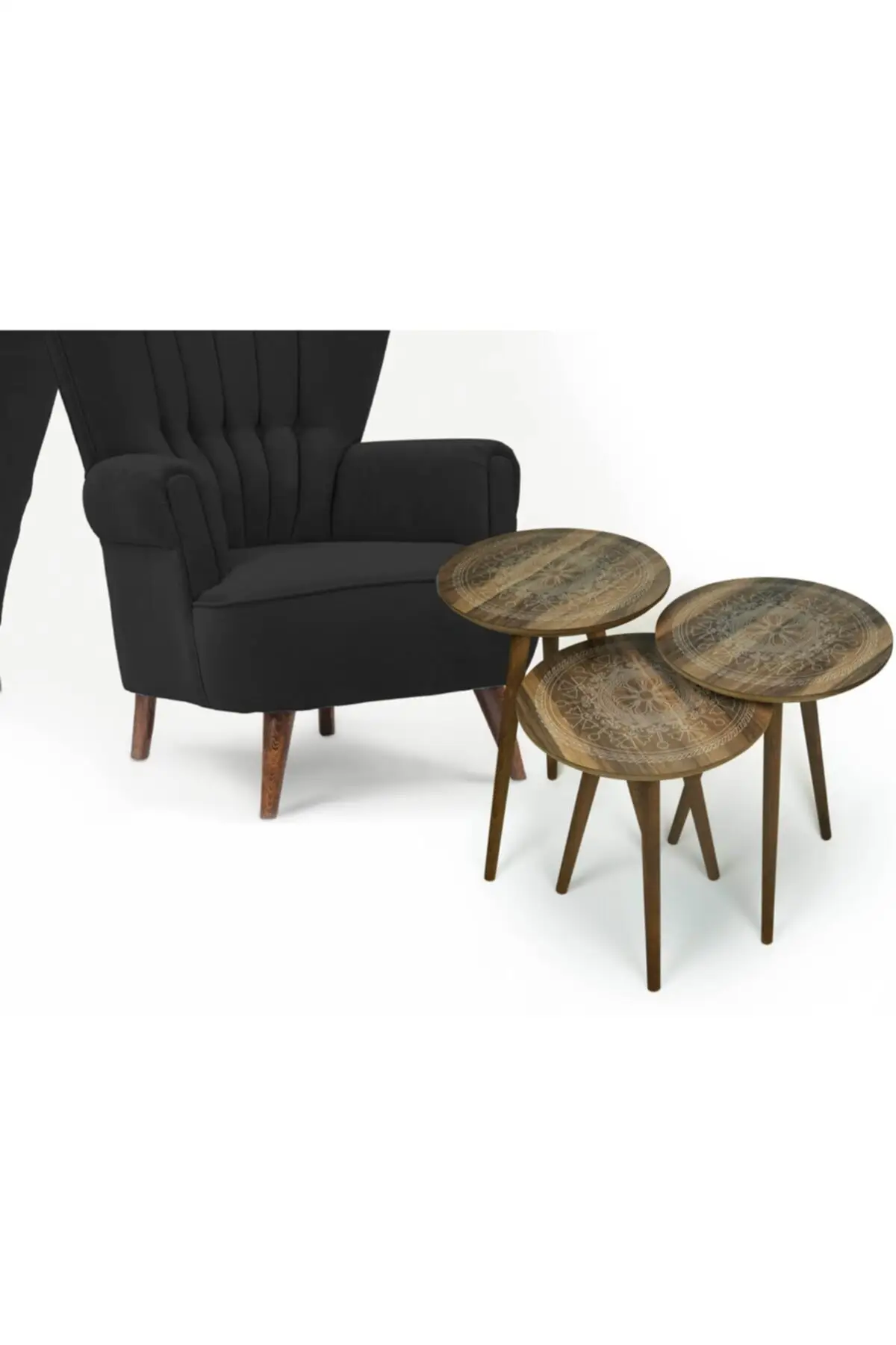 Aden Zigon Coffee Table Laser Embroidered