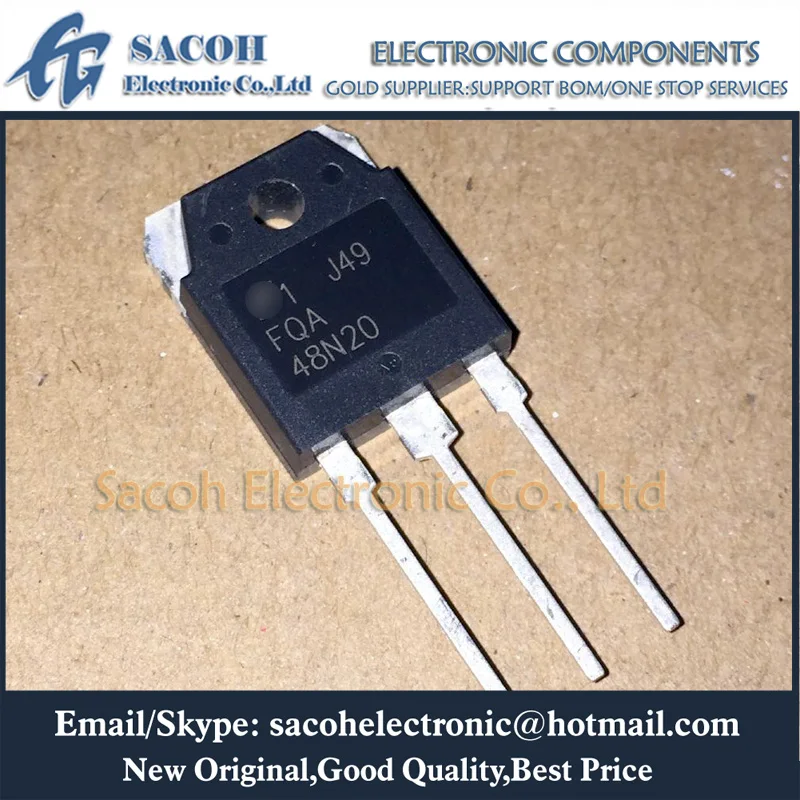 

New Original 5Pcs/Lot FQA48N20 OR FQA46N15 OR FQA55N10 OR FQA55N25 OR FQA58N08 TO-3PN 48A 200V Power MOSFET Transistors