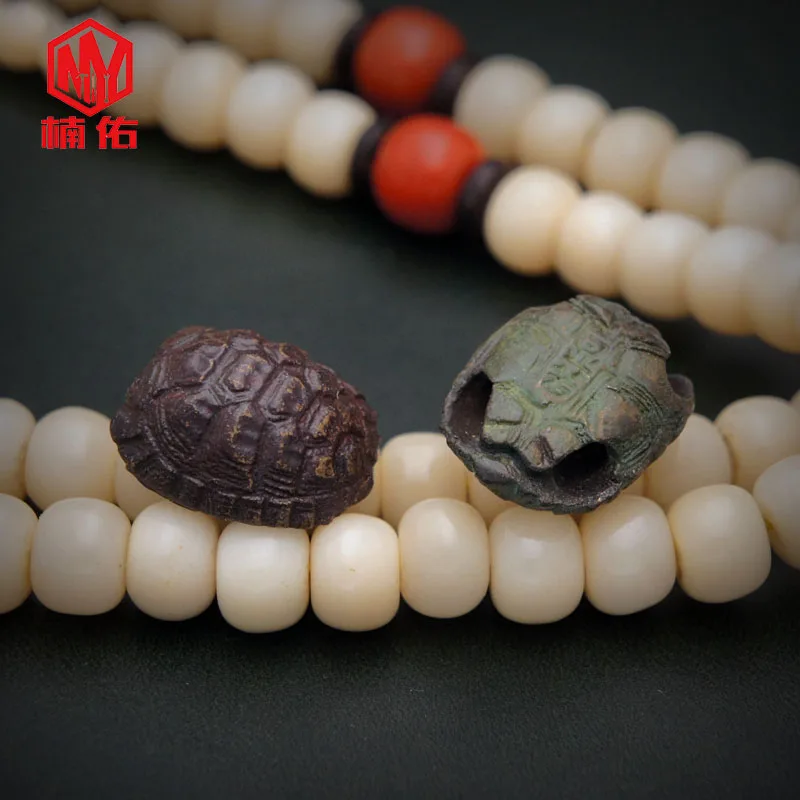 1PC EDC Copper Paracord Beads Retro Bronze Turtle Shell Umbrella Rope Cord Lanyard Pendants Knife Beads Knife Accessories