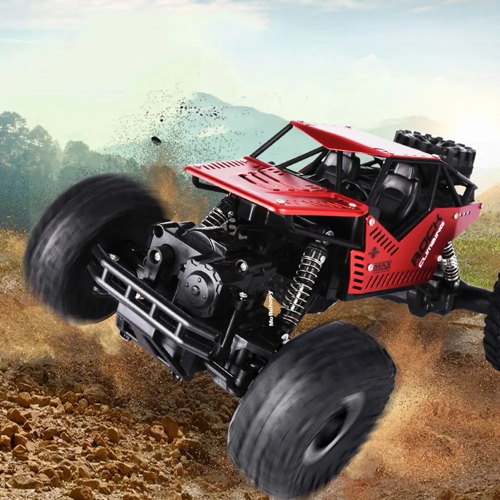 Inoler-Voiture Monster Truck 4x4 radiocommandée pour enfant, véhicule électrique sans balais, à conduire, télécommandée