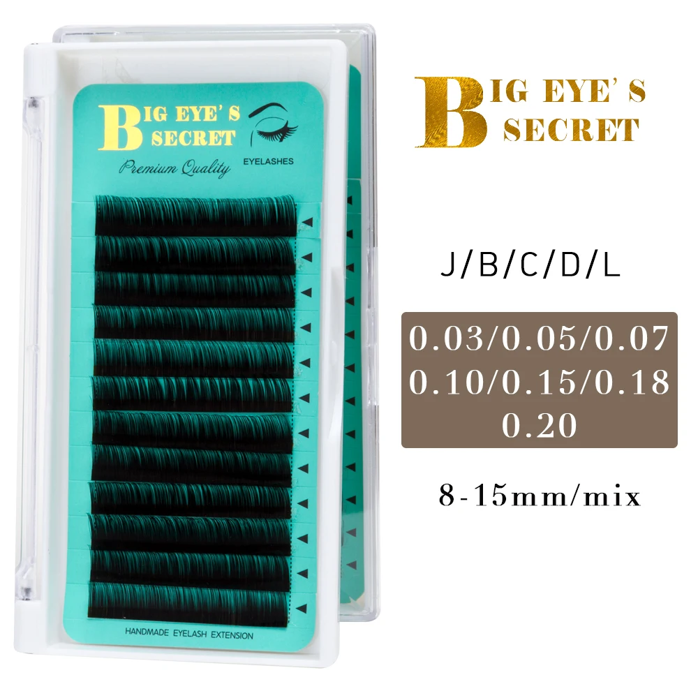 Faux Mink Individual Eyelashes Soft Shiny Classic Lashes Eyelash Extension Natural Lashes Extension Professionals