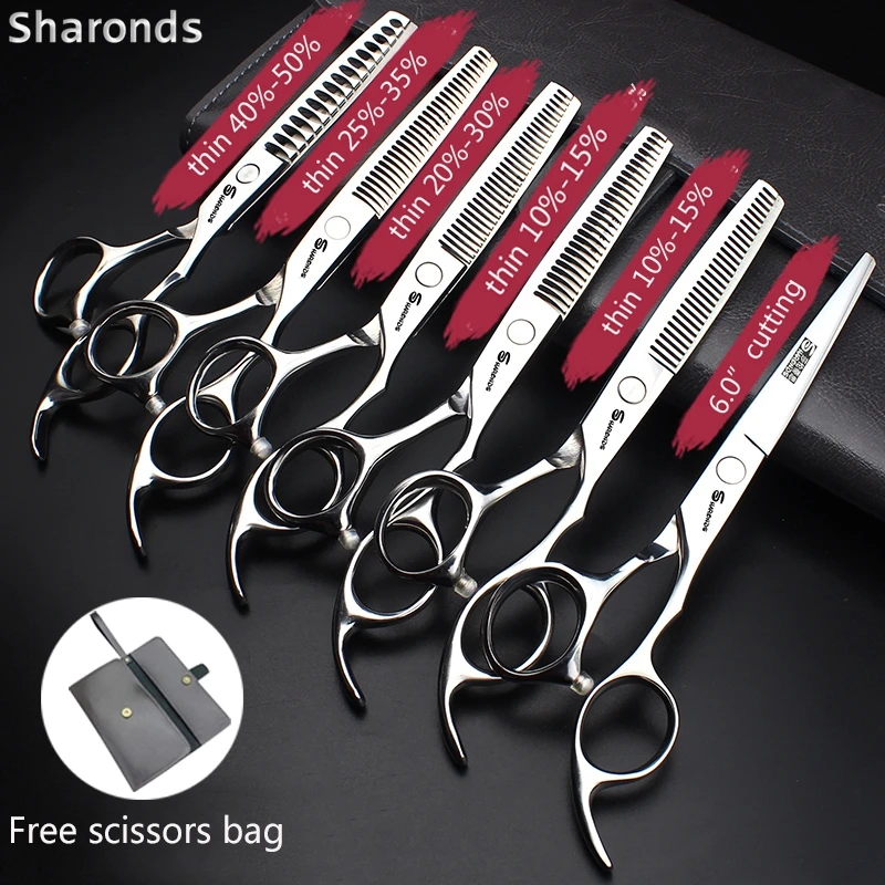 Sharonds 440c 6/7/7,5 Zoll Haarschneideschere Professionelle Friseurschere Effilierschere Haarschere