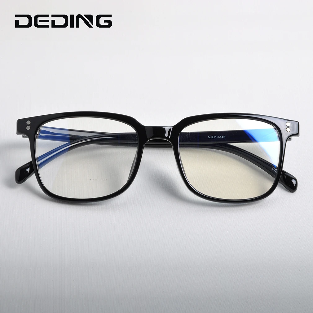 Optical Rectangular Ultralight TR90 Men Women Glasses Frame Prescription Eyeglasses Frames Women Clear Full Rim Eyewear DD1597