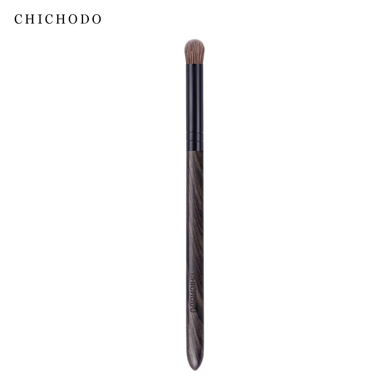 CHICHODO Makeup Brush-Ink Painting Series Top Animal Hair Brushes-Goat Hair Eyeshadow Make Up Brush-Cosmetic Beauty Tool-J318