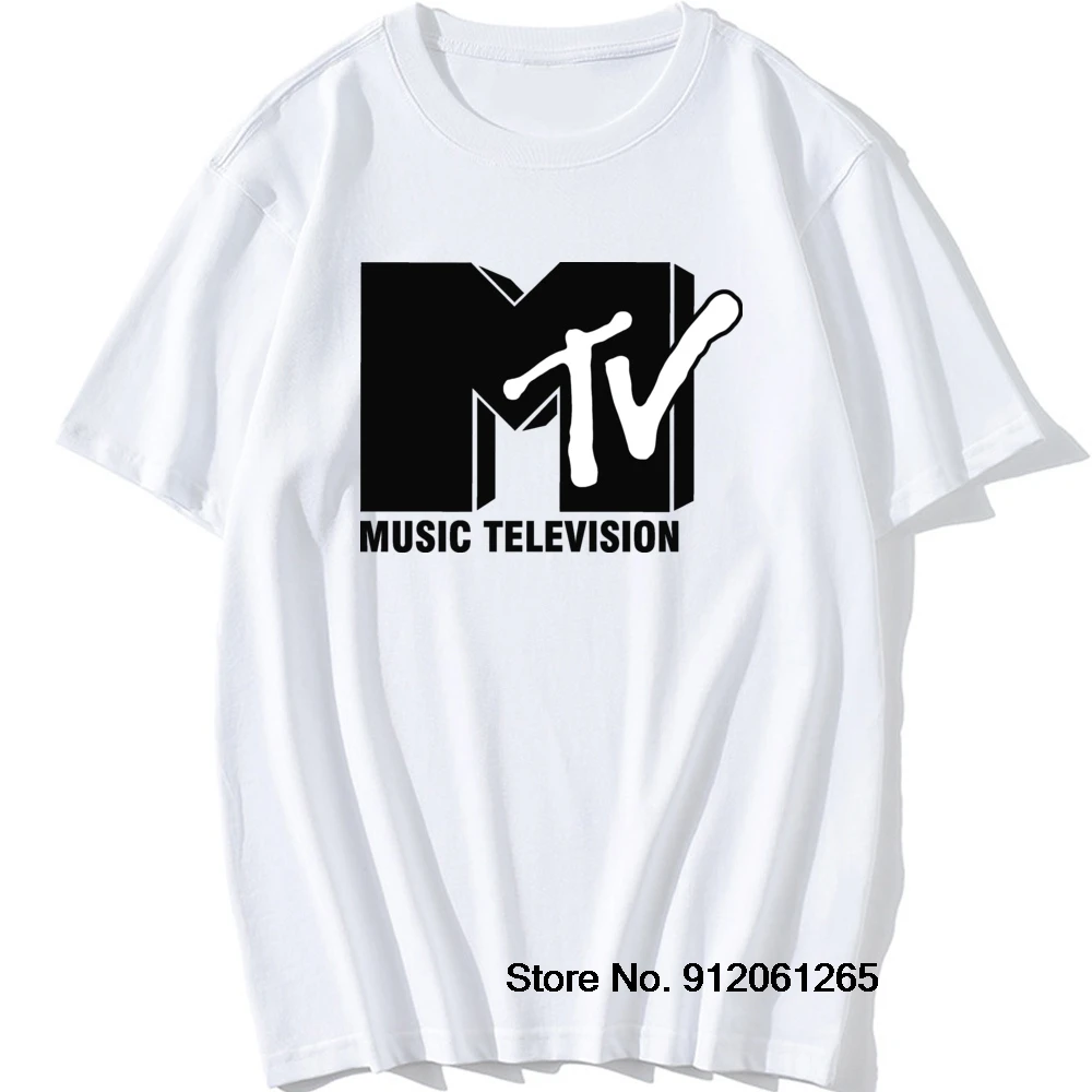 Mtv Throwback T Shirt Retro 80S 90S Bands Pop Music Tv Culture T Shirt XS-3XL Unisex Histper Men Casual Short Sleeve Top Tees