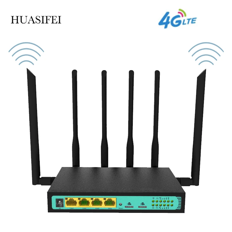 3G4G LTE dual SIM card router industrial grade cpe router 4G LTE modem WiFi router with dual SIM card slot LAN port VPN 32 users