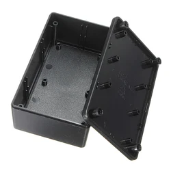 105x65x40mm Black Waterproof Enclosure Box Electronic Instrument Case ABS Plastic Cover Project for Relay Module