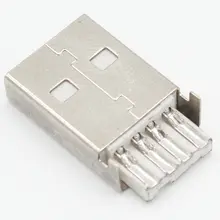 10 DIY USB 2.0 A Male Connectors Sets #5