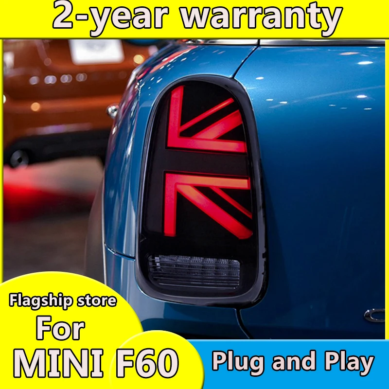 

For MINI Countryman F60 Tail light LED rear lamp dynamic led turn signal for mini f60 union jack rear tail light