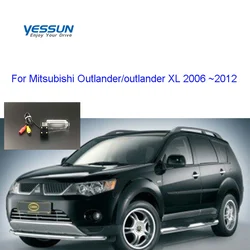 Yessun License plate camera For Mitsubishi Outlander OUTLANDER XL 2006 2007 2008 2009 2010 2011 2012 CCD license plate camera