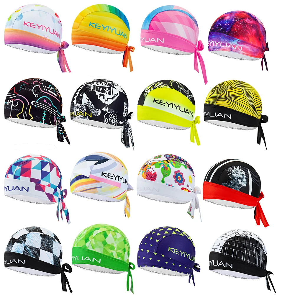 KEYIYUAN-Bicycle Cycling Headbands for Men and Women, Bike Head Bandana, Sport, Cyclist Cap, Summer Running Headscarf