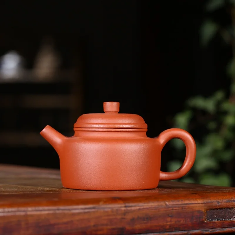 

Чайник из фиолетовой глины, Прочный Школьный, полностью ручной, сырая руда, Цин, цемент, Dezhong, домашняя роспись кунг-фу, золотой набор для рисования