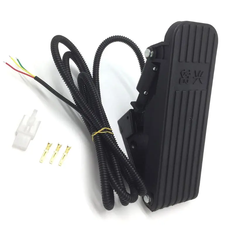 

Scooter Foot Pedal Electric Throttle Ebike Electric Tricycle Accelerator Pedal Speed Control Bicycle Kit Automobiles Pedals