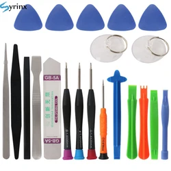 21 In 1 Mobiele Telefoon Reparatie Kit Spudger Pry Opening Lcd Tool Schroevendraaier Set Voor Iphone X 8 7 6S 6 Plus 11 Pro Xs Handgereedschap