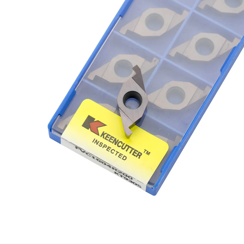 Imagem -04 - Ferramenta de Ranhura Facial Vc1604r Kt930s Pastilhas de Carboneto 100 150 200 250 Ranhura para Ranhura Interna Ferramenta de Giro com 10 Peças