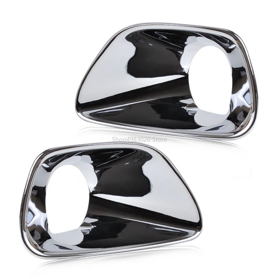Fog Light Lamp Foglight Chrome Trim Cover For Jeep Grand Cherokee 2011 2012 2013 Car-Styling Accessories Decoration Model