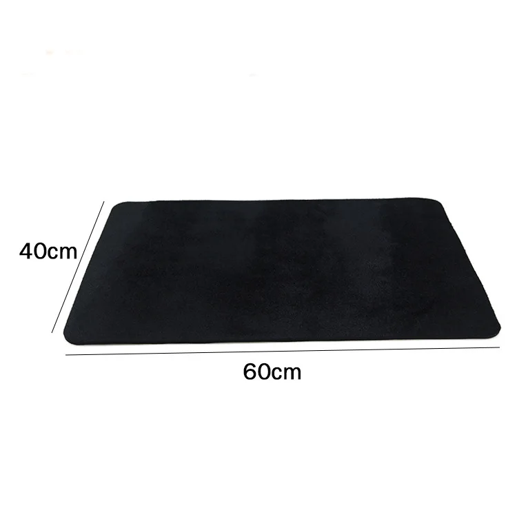 Professionele Close Up Poker Deck Kaart Mat (Zwart, Grote 60*40 CM) Goocheltrucs Illusies Gimmick Props Goochelaars Accessoires