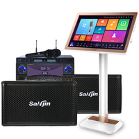 Karaoke System   Machine KTV  audio player  power amplifier professional speaker wireless microphone