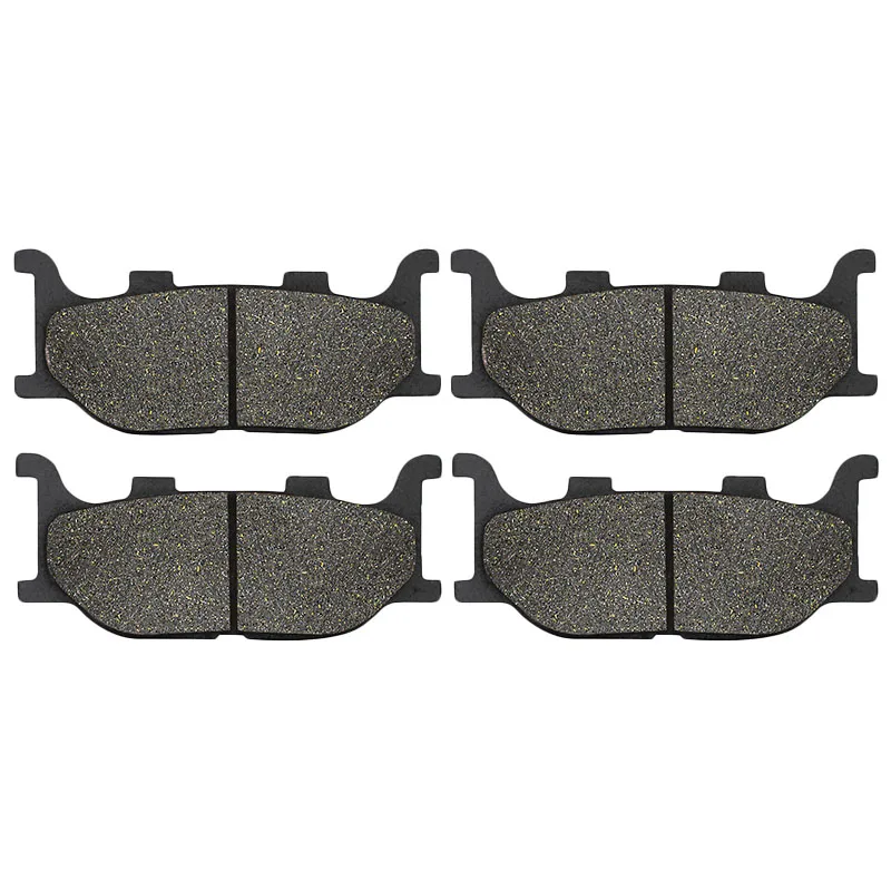 Cyleto Motorcycle Front or Rear Brake Pads for Yamaha FZ6 Fazer 600 2 Piston Caliper 04-07 XJ6 XJ 6 S N F Diversion 600 13-15