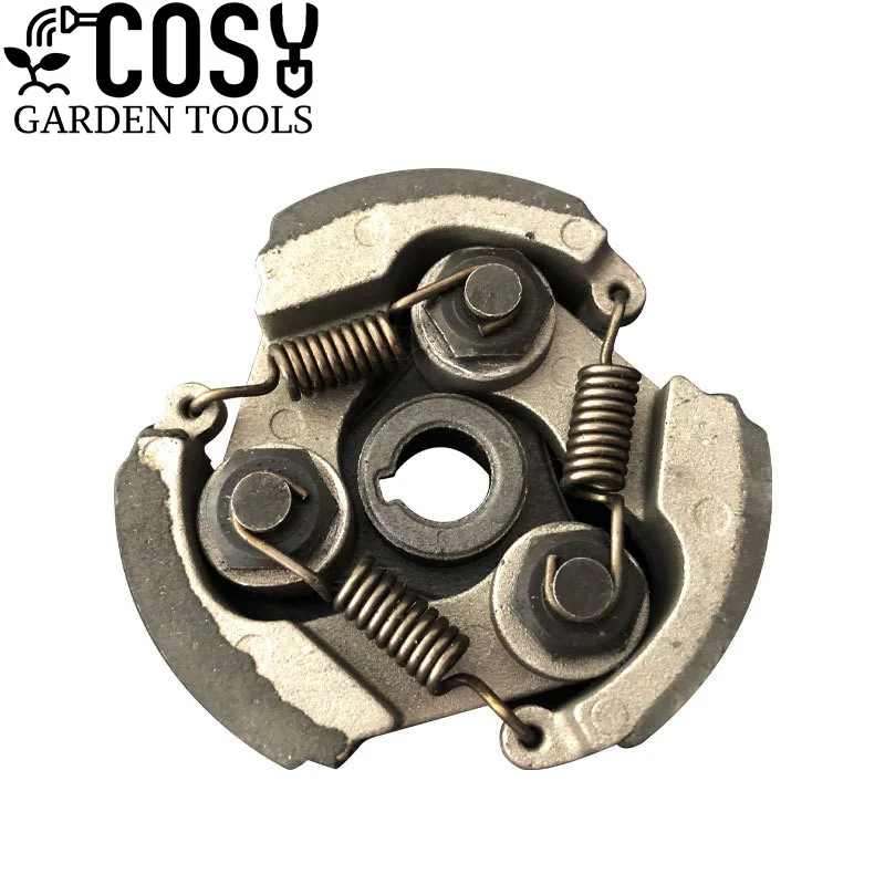 

75mm Clutch Assy Fit For Robin Subaru NB411 CG411 BC411 43CC 47cc 49cc 1E40F-6 Grass Trimmer Brush Cutter Spare Replace Part