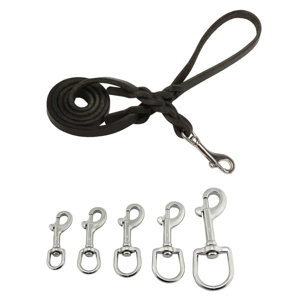 Duiken 316 Rvs Kogelstangkop Bolt Snap Hook Clip Marine Boten Swivel Bolt Snap Haak Voor Outdoor Water sport