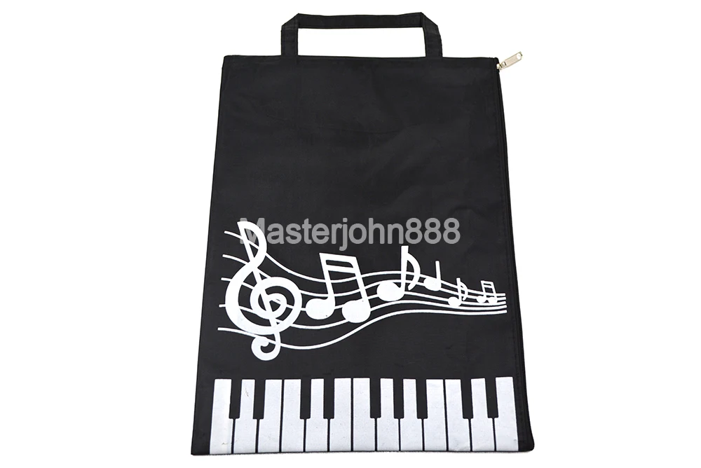 

Music Piano Keyboard Music Note Sheet A4 File Oxford Soft Case Document Instruments Parts Bag For Musician Song Writer Artist