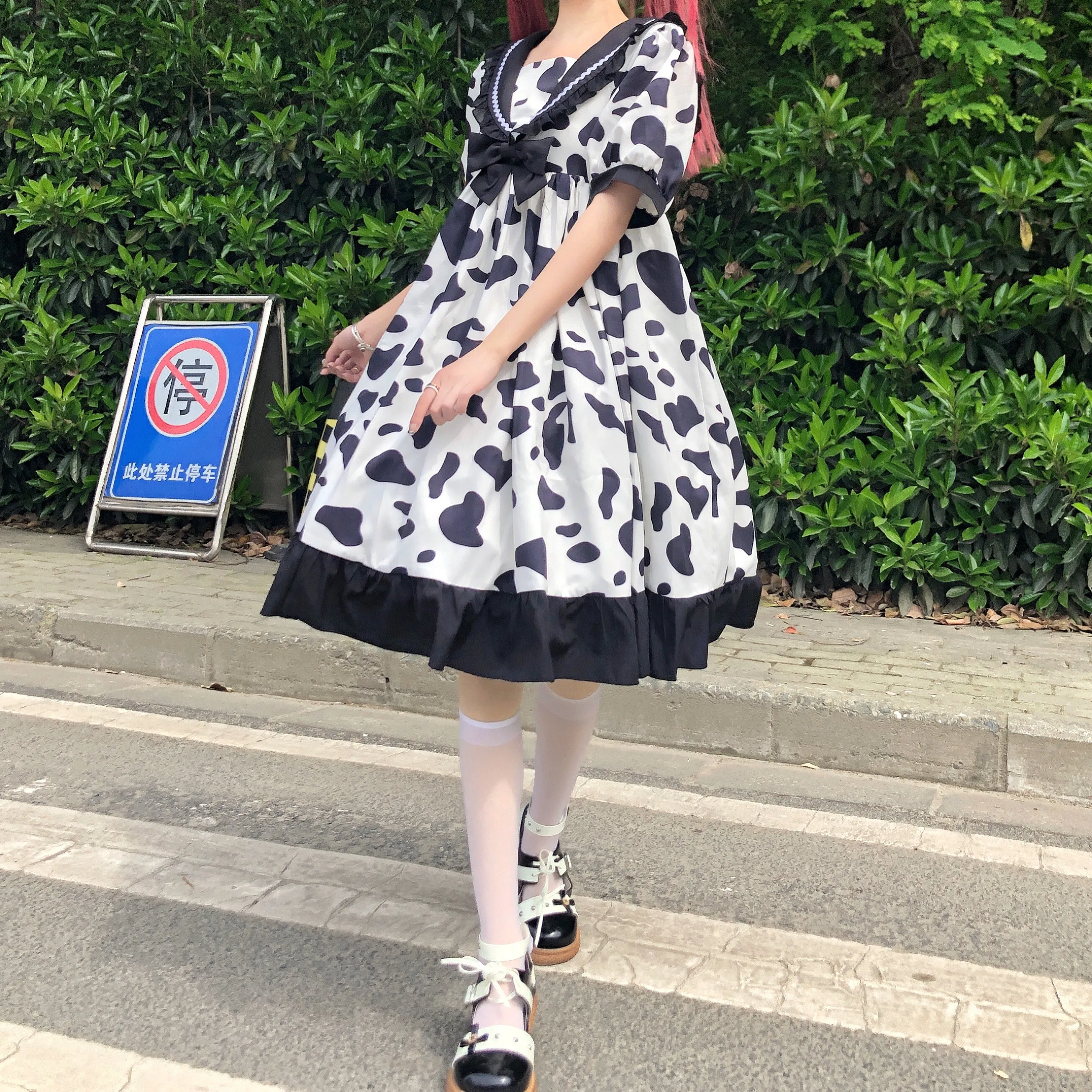 Lolita – robe à nœud de col de marin pour femme, vêtement d'été doux et léger, Style japonais, Original, kawaii